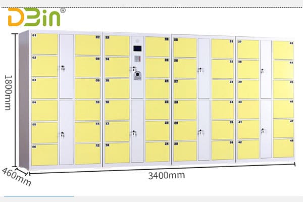 new design steel smart locker system manufacture